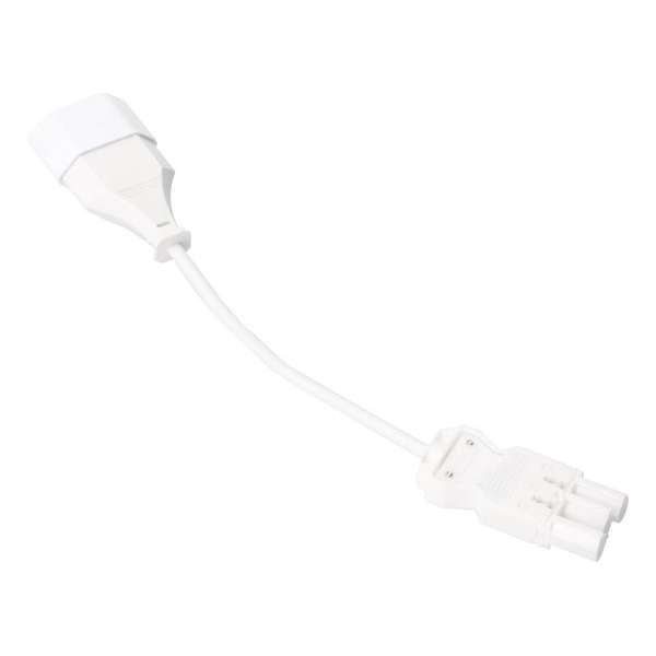 LED's Light Adapter GST18 naar Europlug (EU STEKKER) - 10 cm - Wit