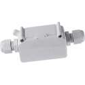 Kabelverbinder - Viron Thermin - Rechte Connector - Waterdicht IP65 - 3 Aderig - Mat Wit - BES LED