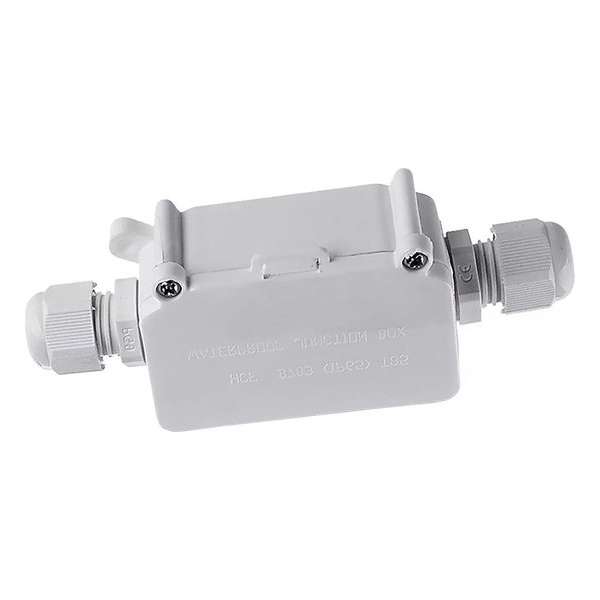 Kabelverbinder - Viron Thermin - Rechte Connector - Waterdicht IP65 - 3 Aderig - Mat Wit - BES LED