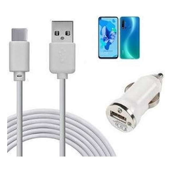 Huawei P20 Lite 2019 Autolader USB C