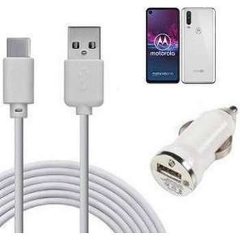 Autolader USB C Motorola One Action