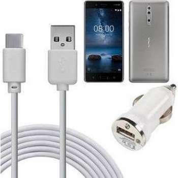 Nokia 8 Autolader USB C