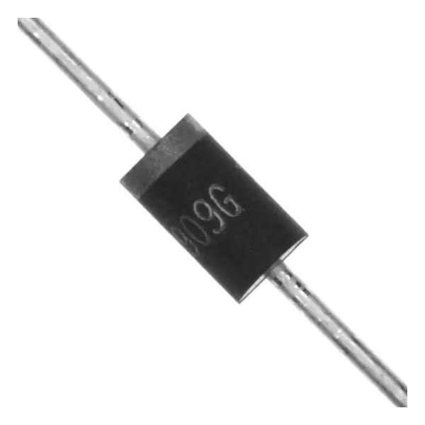 SR360 Schottky Rectifier, 60 V, 3 A, Single, DO-201AA, 2 Pins, 700 mV | 5 stuks