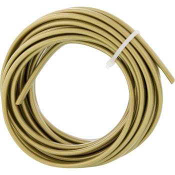 Huishoudsnoer – plat – belastbaar tot 1200W – 2 x 0.75 mm² – 5 m – goud