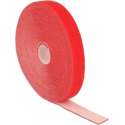 Delock Klittenband rol 20mm / rood (10 meter)