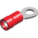 Quparts Ringkabelschoen EZ-entry - PVC geïsoleerd (Rood) - Draaddikte 0.5-1.5 mm² - ringdiameter 6.4 mm - 100 st.