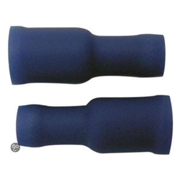 Skandia Stekerhulzen Rond M5 - Blauw - 10 Stuks