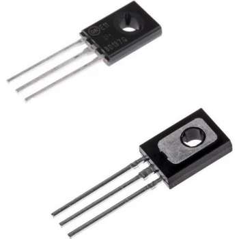 ON Semi BD137 NPN Transistor, 1.5 A, 60 V, 3-Pin TO-225, verpakt per 5 stuks