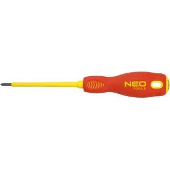 Neo Tools Schroevendraaier PH1x80mm,1000v Magnetisch CRMO Staal Pro Grip TUV M+T