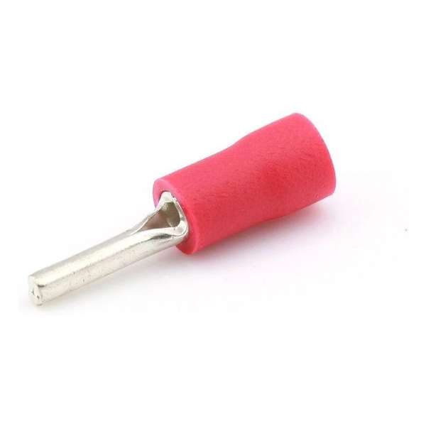 Penstekker 0.5-1.5mm² - Rood - Ø 1.9mm Per 50