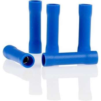 Kabelverbinders blauw - Kabelschoentjes - 2,3mm - 10 stuks