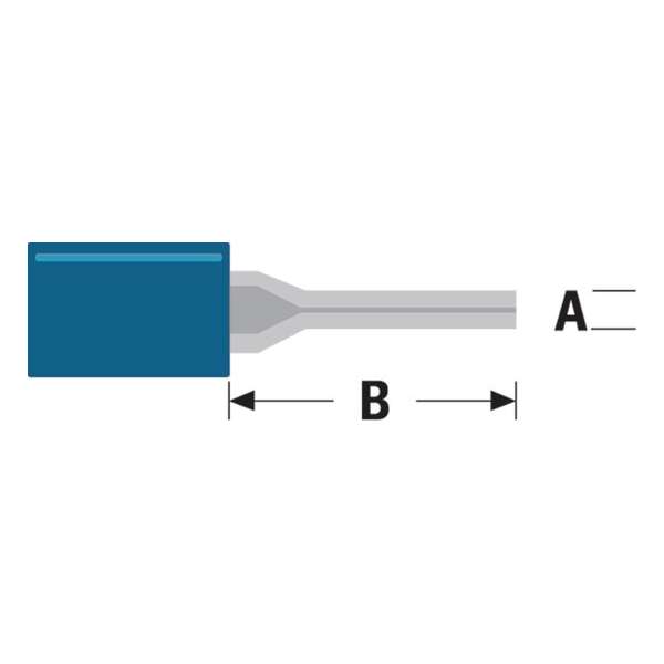 Valueline ST-121 Blauw kabel-connector