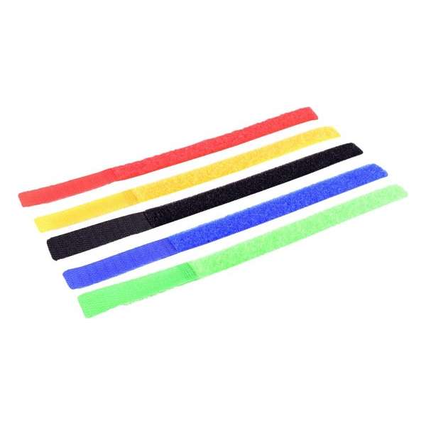 S-Impuls Klittenband kabelbinders 215 x 16mm / diverse kleuren (5 stuks)