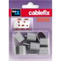 Cablefix 2202 (10mm) Zilvergrijs verleng stukken