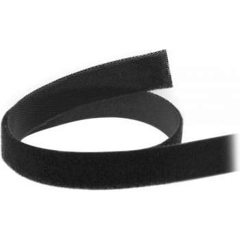 LTC Klittenband rol 16mm / zwart (3 meter)