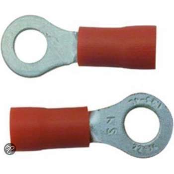 Skandia Kabelschoenen M5 - Rood - 10 Stuks