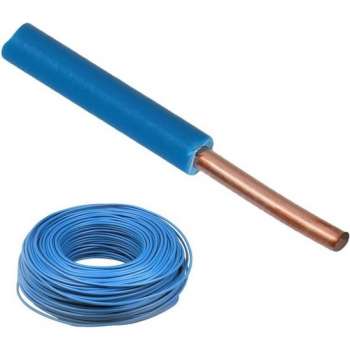 VB VD Draad 2.5 MM² Blauw - 5 meter