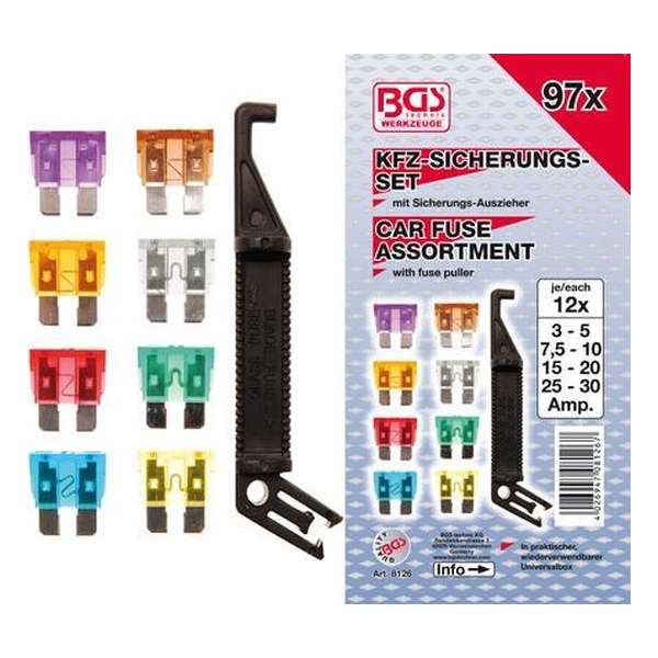 BGS Assortiment autozekeringen | 97-dlg 8126