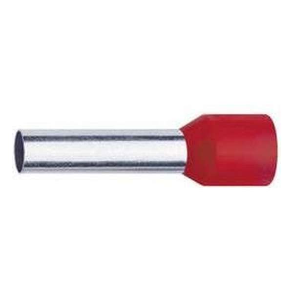 Klauke 47612 Adereindhulzen 10 mm² Deels geïsoleerd Rood 100 stuk(s)