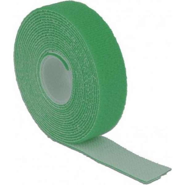 Kabelbinder Delock klittenband 3000x20mm 1x Rol groen