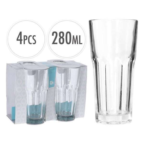 Excellent Houseware Drinkglazenset 4-delig 28cl