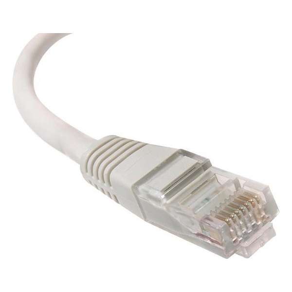 UTP LAN CAT6 netwerkkabel afgesloten met RJ45-pluggen  grijs - 5.0m