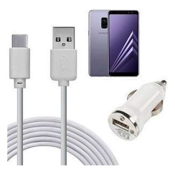 Autolader USB C Samsung A8 2018