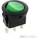 Orbit Electronic® - Wipschakelaar - 3 pins - 24V - Max. 20A - Groen