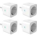 IQONIC® Slimme Stekker - Set van 4 - Slimme Stekker - Google Home & Amazon Alexa Compatible - Smart Home