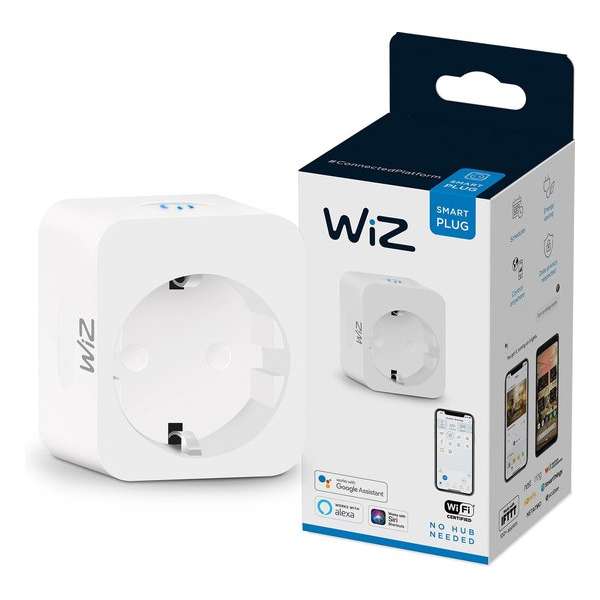 WiZ Slimme stekker Slimme verlichting Accessoire - Type F - WiFi