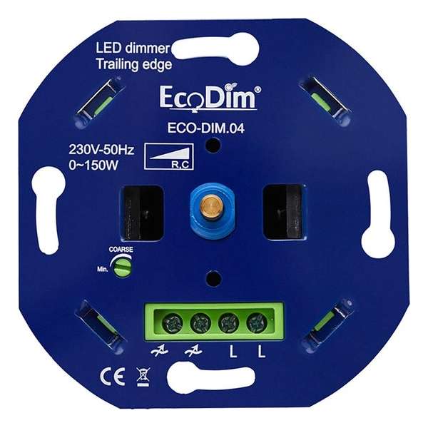 LED Dimmer 0-150 Watt – Universeel - Fase Afsnijding