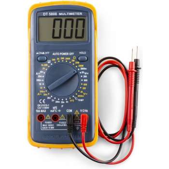 Multimeter digitaal - SkyTronic DMM10 - Spanningsmeter - Voltmeter - Inclusief batterijen