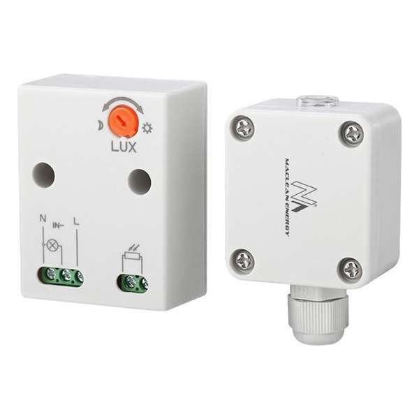 Schemerschakelaar met  de externe sensor max 3450W Maclean Energy MCE35