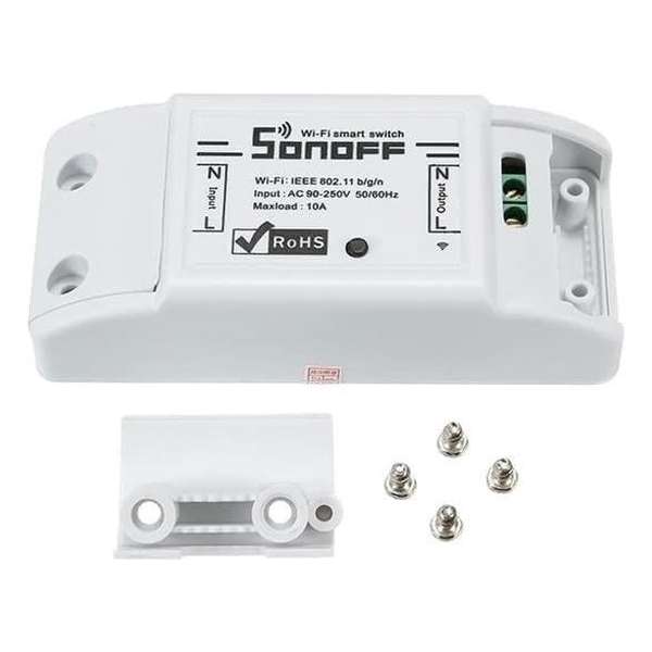 5 stks SONOFF® Basic DIY WIFI Draadloze Schakelaar Voor Smart Home Met ABS Shell Mobiele APP Timer Socket