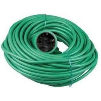 VB 40083 Verlengkabel 20M 2x1mm H05VV Groen