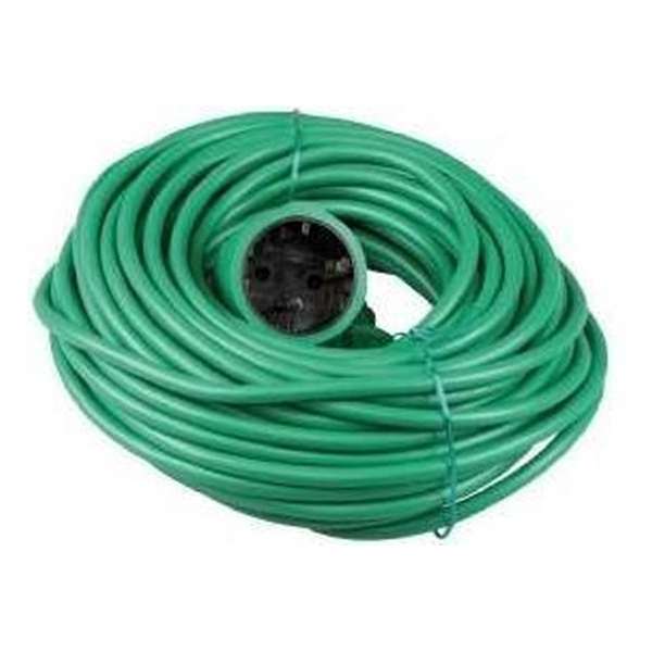 VB 40083 Verlengkabel 20M 2x1mm H05VV Groen