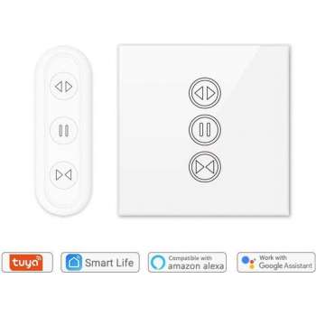 Slimme Rolluikschakelaar | Zonnescherm - Gordijnschakelaar | Afstandsbediening | Wifi - App | SmartHomeSwitch