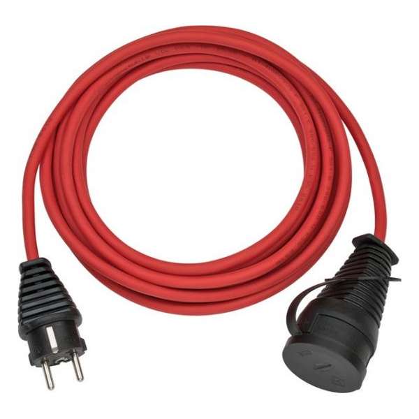 Brennenstuhl Bremaxx IP44 Verlengkabel - Geschikt voor buitengebruik - Rood - 3x1,5mm2 - 5 meter