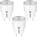 Hihome Eurostekkers - WPP-16S 3-pack - Wit