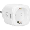 Alecto SMART-PLUG20 - Smart wifi tussenstekker met energiemeter, 16A, 3680W, wit