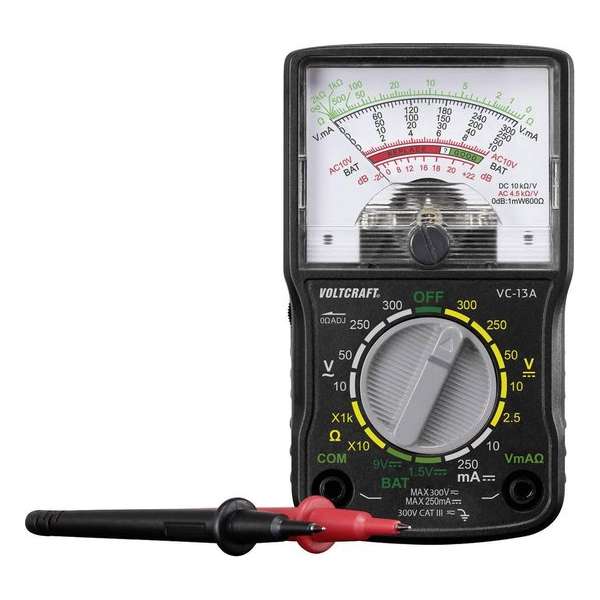 VOLTCRAFT VC-13A Multimeter Analoog CAT III 300 V