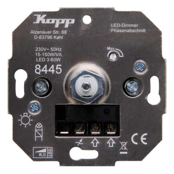 Kopp dimmer 230V Led lampen 3 - 50W