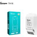 Sonoff - TH16 WiFi Smart Schakelaar met Temperatuur en Vochtigheid monitor - 15A - Werkt met Google Assistant, Nest & Alexa