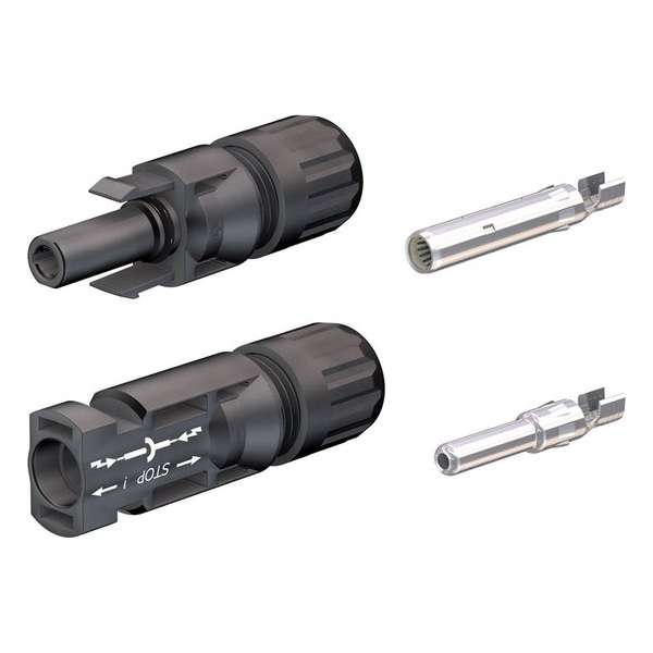 Staubli MC4 connector set (male + female) - 10 STUKS