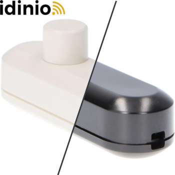 IDINIO Smart LED snoerdimmer - Instelbaar & bedienbaar via Smartphone - 0-100W