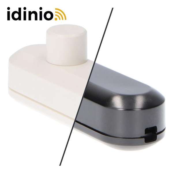 IDINIO Smart LED snoerdimmer - Instelbaar & bedienbaar via Smartphone - 0-100W