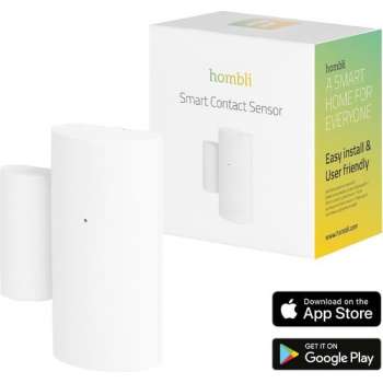 Hombli Smart Bluetooth Contact Sensor – Draadloze Deursensor en Raamsensor