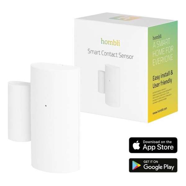 Hombli Smart Bluetooth Contact Sensor – Draadloze Deursensor en Raamsensor