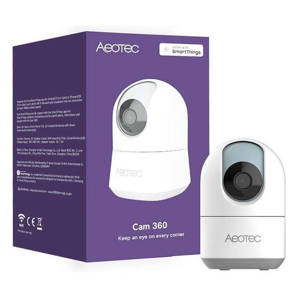 Aeotec Smartthings Cam 360