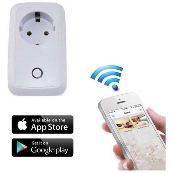 Smart WIFI plug-in Android / iOS stopcontact schakelaar